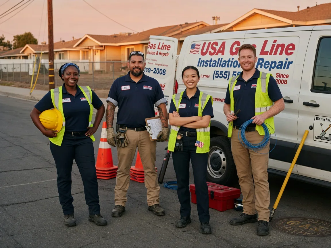 Gas Line Installation company in Kintnersville, PA